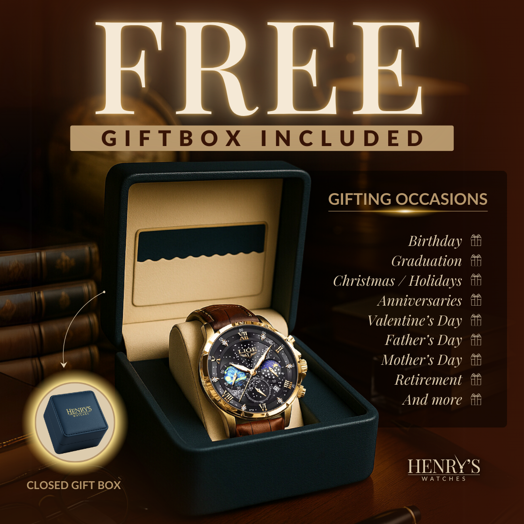 Classic Chronograph Sport Military Watch